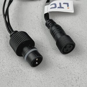 Светодиодная бахрома Quality Light 4.9*0.5 м, 240 синих LED, черный ПВХ, соединяемая, IP44 BEAUTY LED (Бьюти Лэд) фото 7