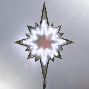 Светодиодная макушка Полярная Звезда 100 см белая GREEN TREES фото 1