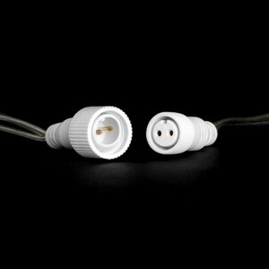 Светодиодная гирлянда Quality Light 100 экстра теплых белых LED ламп 10 м, прозрачный ПВХ, соединяемая, IP44 BEAUTY LED фото 3