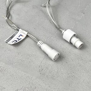 Светодиодная гирлянда Quality Light 100 теплых белых LED ламп 10 м, прозрачный ПВХ, соединяемая, IP44 BEAUTY LED (Бьюти Лэд) фото 6