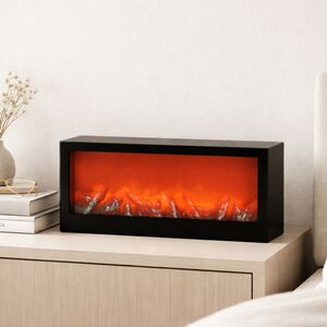 Декоративный камин Люминеско 45*20 см, батарейки Peha фото 5