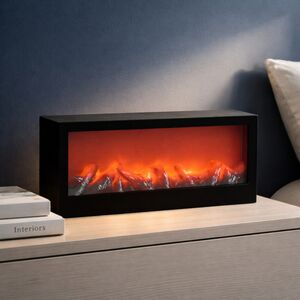 Декоративный камин Люминеско 45*20 см, батарейки Peha фото 4