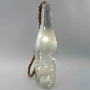Декоративный светильник - бутылка Антверпен 25 см, на батарейках Peha фото 1