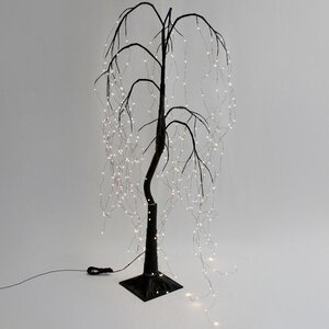 Светодиодное дерево Звёздная Ива 120 см, 320 теплых белых LED ламп, IP44 Peha фото 3