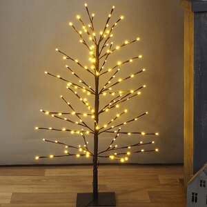 Светодиодное дерево Гранвиль 100 см, 160 теплых белых LED ламп, IP44 Peha фото 1