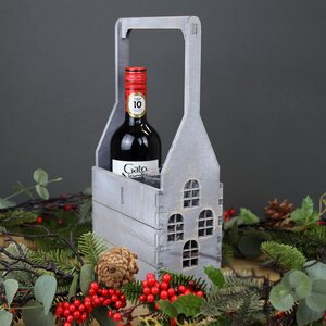 Подарочный ящик для вина Домик Нарден 37*19 см, для двух бутылок Christmas Apple фото 4