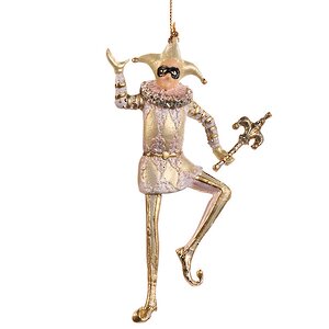 Елочное украшение "Королевский шут со скипетром", 14 см, подвеска Goodwill фото 1