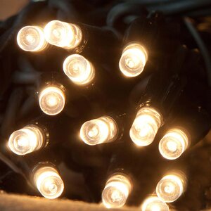 Гирлянда светодиодная Super Rubber 120 теплых белых LED, 12 м, черный каучук, соединяемая, IP44 Snowhouse фото 1