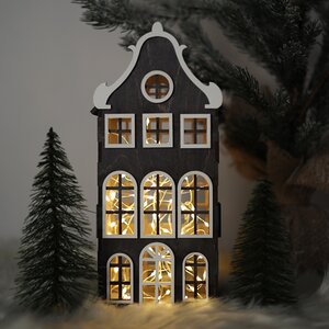 Домик с подсветкой Амстердам 27 см Christmas Apple фото 1