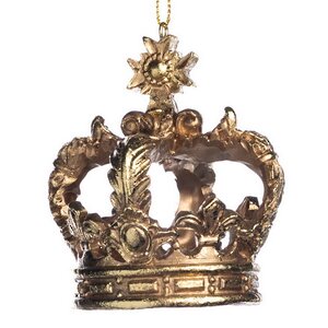 Елочная игрушка Корона Короля Реджинальда 9 см, подвеска Goodwill фото 1