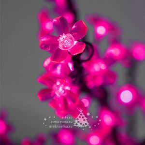 Светодиодная САКУРА 150 см, 540 РОЗОВЫХ LED ламп BEAUTY LED фото 2