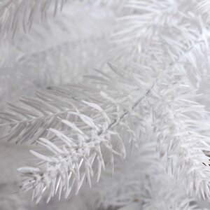 Настольная белая елка в мешочке Сапфир 80 см, ЛИТАЯ 100% Царь Елка фото 2