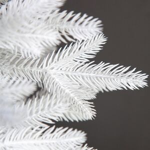 Настольная белая елка в мешочке Сапфир 80 см, ЛИТАЯ 100% Царь Елка фото 2