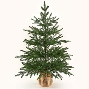 Настольная елка в мешочке Семирамида 90 см, ЛИТАЯ 100% Max Christmas фото 2
