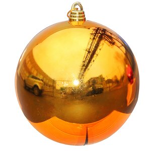 Пластиковый шар 40 см золотой глянцевый, Snowhouse Snowhouse фото 1
