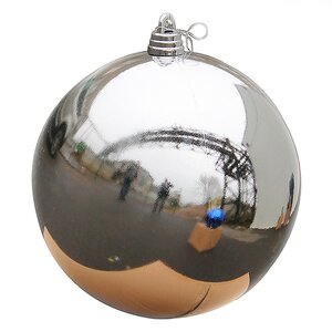 Пластиковый шар 40 см серебряный глянцевый, Snowhouse Snowhouse фото 1