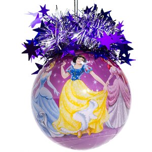Пластиковый елочный шар Принцессы Дисней Танцуют на Мосту 8.5 см MOROZCO фото 1