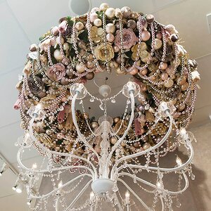 Венок Рождественский 150 см, ПВХ Ели Пенери фото 3