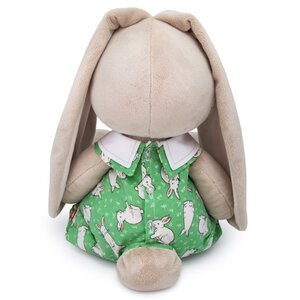 Мягкая игрушка Зайка Ми в зелёном комбинезоне с кроликами 34 см Budi Basa фото 4