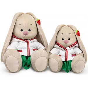 Мягкая игрушка Зайка Ми в курточке и с земляничкой на ушке 23 см Budi Basa фото 4