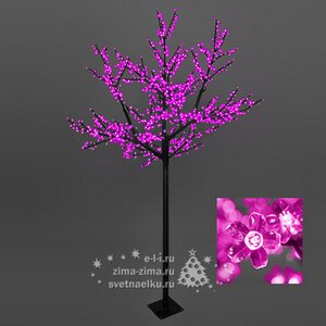 Светодиодное дерево "Сакура", 200 см, уличное, 936 РОЗОВЫХ LED ламп BEAUTY LED фото 1