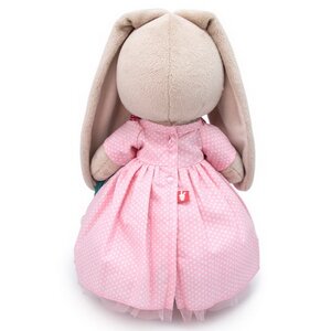 Мягкая игрушка Зайка Ми Розовая Дымка 25 см коллекция Модная История Budi Basa фото 4