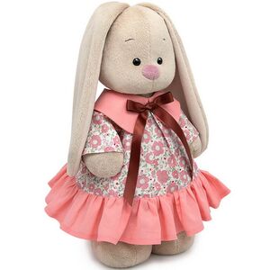 Мягкая игрушка Зайка Ми в платье с цветами 32 см Budi Basa фото 2