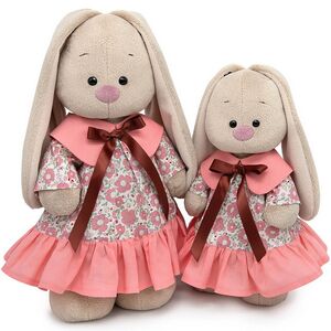 Мягкая игрушка Зайка Ми в платье с цветами 32 см Budi Basa фото 4