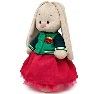 Мягкая игрушка Зайка Ми в бомбере с земляничкой 32 см Budi Basa (Буди Баса) фото 2