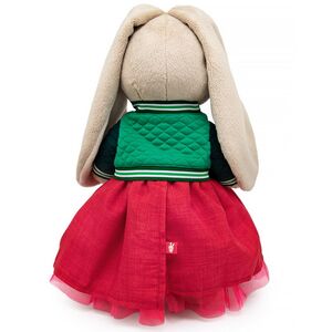 Мягкая игрушка Зайка Ми в бомбере с земляничкой 32 см Budi Basa (Буди Баса) фото 3