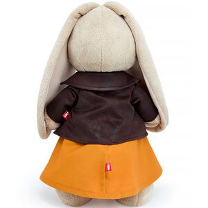 Мягкая игрушка Зайка Ми в косухе из эко-замши 25 см Budi Basa фото 3