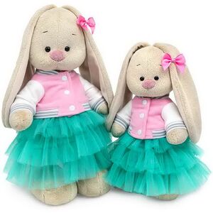 Мягкая игрушка Зайка Ми в бомбере и юбочке 25 см Budi Basa фото 4