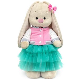 Мягкая игрушка Зайка Ми в бомбере и юбочке 25 см Budi Basa фото 1