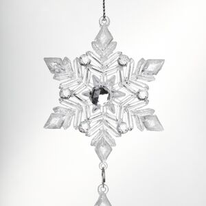 Елочная игрушка Снежинки Хрустальной Долины 21 см, подвеска Kurts Adler фото 2