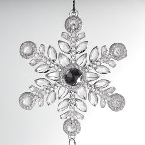 Елочная игрушка Снежинки Хрустальной Долины 21 см, подвеска Kurts Adler фото 4