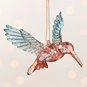 Елочная игрушка Колибри Делис - Azure Wonders 12 см Kurts Adler фото 4
