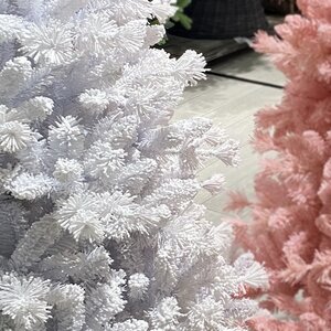 Искусственная белая елка Teddy White заснеженная 150 см, ЛЕСКА + ПВХ A Perfect Christmas фото 2