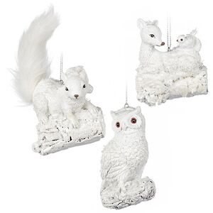 Елочная игрушка Белка - Arctic forest 12 см Goodwill фото 2