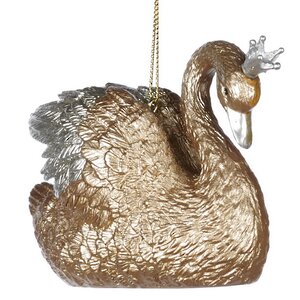 Елочная игрушка Царевна-Лебедь Паскаль 10 см, подвеска Goodwill фото 1