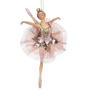 Елочная игрушка Балерина Гвинет - Danza di Toulouse 18 см, подвеска Goodwill фото 1