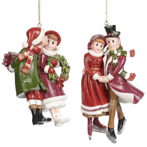 Елочная игрушка Влюбленные в Рождество - Christmas Carol 11 см, подвеска Goodwill фото 2