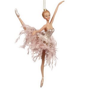 Елочная игрушка Балерина Синтия - Rose Paradise 19 см, подвеска Goodwill фото 1