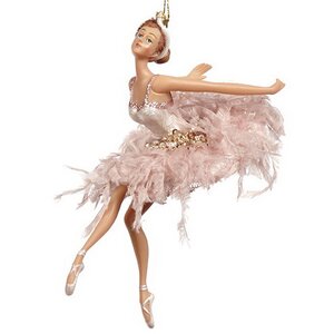 Елочная игрушка Балерина Синди - Rose Paradise 19 см, подвеска
