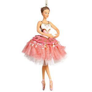 Ёлочная игрушка Балерина Ивет 18 см, подвеска Goodwill фото 1