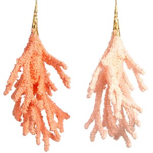 Ёлочная игрушка Коралл Пелле дэ Ангело 18 см, подвеска Goodwill фото 2