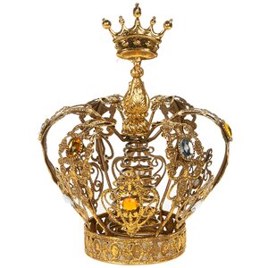 Верхушка на ёлку Корона Мария Стюарт 23 см Goodwill фото 1