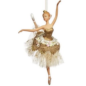 Елочная игрушка Балерина Ивонна - На Сцене Театра Порт-Сен-Мартен 19 см, подвеска Goodwill фото 1