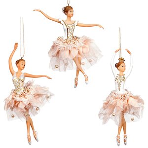 Ёлочная игрушка Балерина Примадонна театра 19 см, подвеска Goodwill фото 2