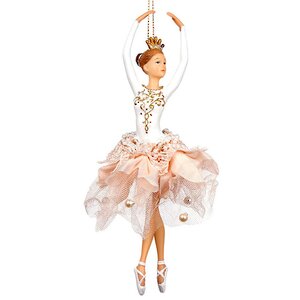 Ёлочная игрушка Балерина Примадонна театра 19 см, подвеска Goodwill фото 1