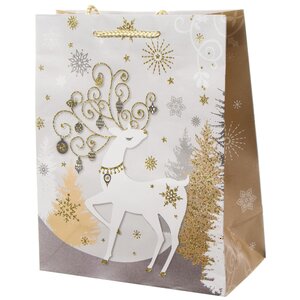 Подарочный пакет Magic Christmas - Сказочный Олень 25*20 см Due Esse Christmas фото 1